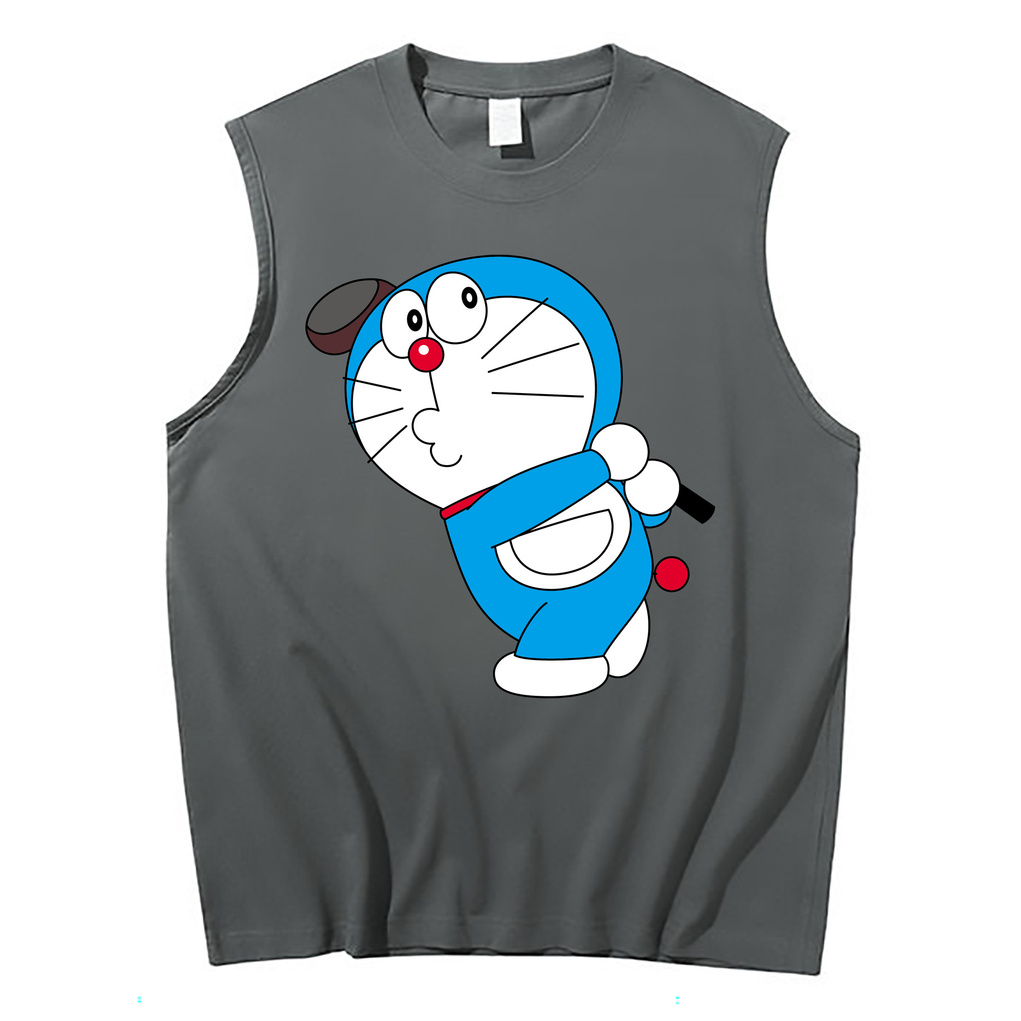 （画像用） ドラえもん Doraemon コットン100％タンクトップ（フロントプリント）